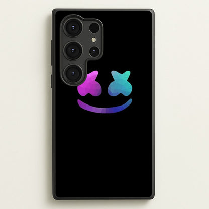 Black White Helmet DJ  - Marshmello Phone Case for Galaxy S25 Ultra