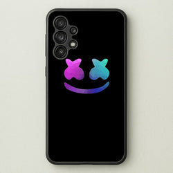 Black White Helmet DJ  - Marshmello Phone Case for Galaxy A13