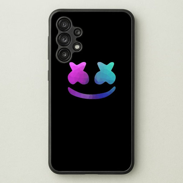 Black White Helmet DJ  - Marshmello Phone Case for Galaxy A13
