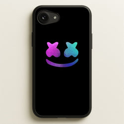 Black White Helmet DJ  - Marshmello Phone Case for iPhone 16e