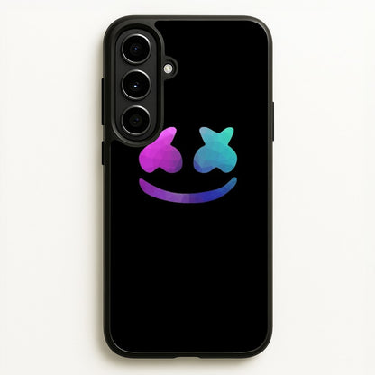 Black White Helmet DJ  - Marshmello Phone Case for Galaxy A56