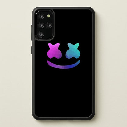 Black White Helmet DJ  - Marshmello Phone Case for Galaxy S20 Plus