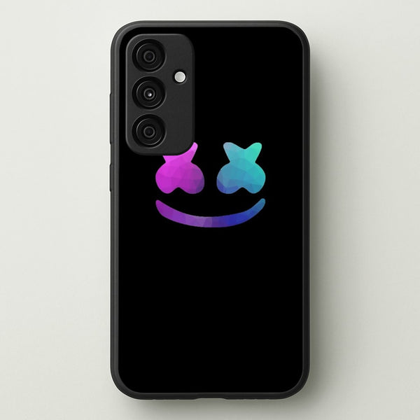 Black White Helmet DJ  - Marshmello Phone Case for Galaxy A35