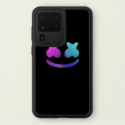 Black White Helmet DJ  - Marshmello Phone Case for Galaxy S20 Ultra