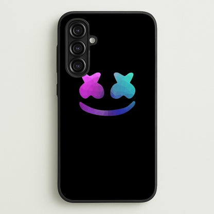 Black White Helmet DJ  - Marshmello Phone Case for Galaxy A16