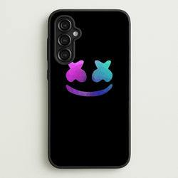 Black White Helmet DJ  - Marshmello Phone Case for Galaxy A14
