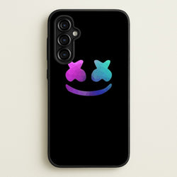 Black White Helmet DJ  - Marshmello Phone Case for Galaxy A54