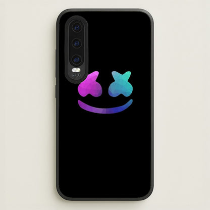 Black White Helmet DJ  - Marshmello Phone Case for Huawei P30