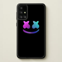 Black White Helmet DJ  - Marshmello Phone Case for Galaxy A71