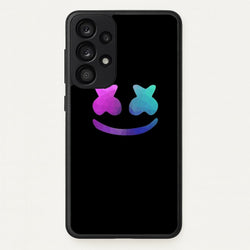 Black White Helmet DJ  - Marshmello Phone Case for Galaxy A53