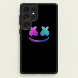 Black White Helmet DJ  - Marshmello Phone Case for Galaxy S22 Ultra