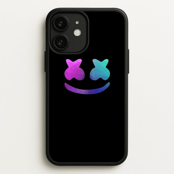 Black White Helmet DJ  - Marshmello Phone Case for iPhone 11