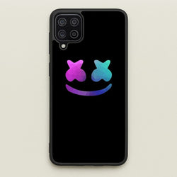 Black White Helmet DJ  - Marshmello Phone Case for Galaxy A12