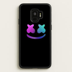 Black White Helmet DJ  - Marshmello Phone Case for Galaxy S9