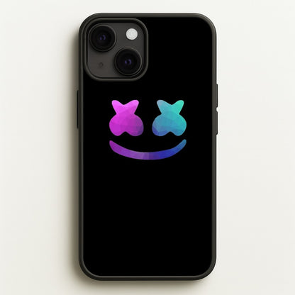 Black White Helmet DJ  - Marshmello Phone Case for iPhone 13