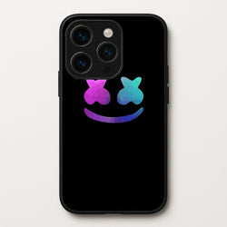 Black White Helmet DJ  - Marshmello Phone Case for iPhone 14 Pro