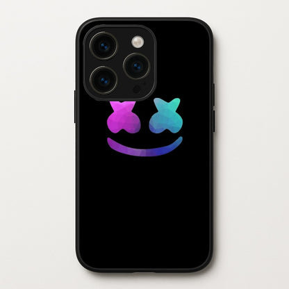Black White Helmet DJ  - Marshmello Phone Case for iPhone 14 Pro