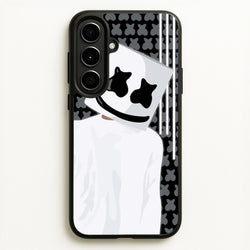 Stars And Stripes - White Helmet DJ  - Marshmello Phone Case for Galaxy A56