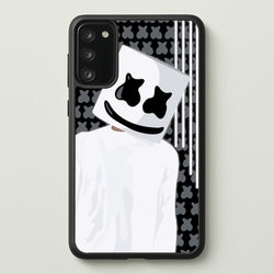 Stars And Stripes - White Helmet DJ  - Marshmello Phone Case for Galaxy S20FE