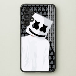 Stars And Stripes - White Helmet DJ  - Marshmello Phone Case for Galaxy A13