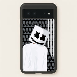 Stars And Stripes - White Helmet DJ  - Marshmello Phone Case for Google Pixel 6