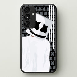 Stars And Stripes - White Helmet DJ  - Marshmello Phone Case for Galaxy A15