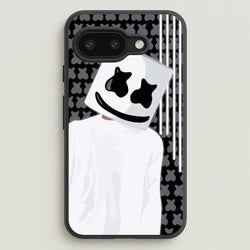 Stars And Stripes - White Helmet DJ  - Marshmello Phone Case for Google Pixel 9a