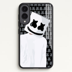 Stars And Stripes - White Helmet DJ  - Marshmello Phone Case for Galaxy S25 Edge