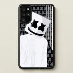 Stars And Stripes - White Helmet DJ  - Marshmello Phone Case for Galaxy S20 Plus