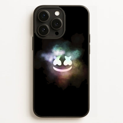 Black White Helmet DJ Smoke  - Marshmello Phone Case for iPhone 16 Pro Max