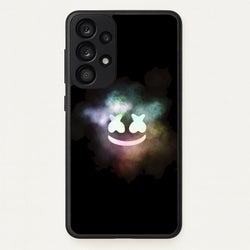 Black White Helmet DJ Smoke  - Marshmello Phone Case for Galaxy A53