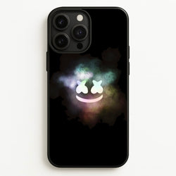 Black White Helmet DJ Smoke  - Marshmello Phone Case for iPhone 13 Pro Max