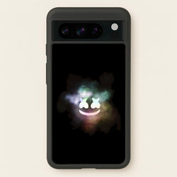 Black White Helmet DJ Smoke  - Marshmello Phone Case for Google Pixel 8 Pro
