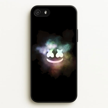 Black White Helmet DJ Smoke  - Marshmello Phone Case for iPhone 5 / 5s / SE 2016