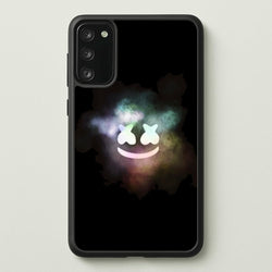 Black White Helmet DJ Smoke  - Marshmello Phone Case for Galaxy S20