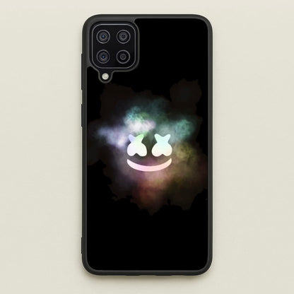 Black White Helmet DJ Smoke  - Marshmello Phone Case for Galaxy A12