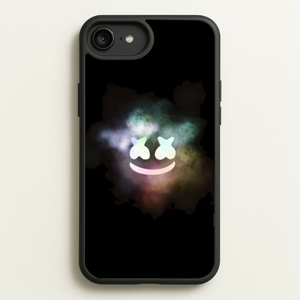Black White Helmet DJ Smoke  - Marshmello Phone Case for iPhone 6 Plus / 7 Plus / 8 Plus