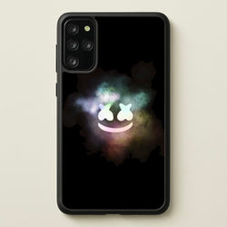 Black White Helmet DJ Smoke  - Marshmello Phone Case for Galaxy S20 Plus