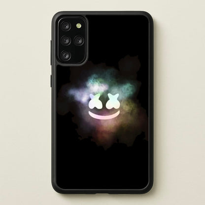 Black White Helmet DJ Smoke  - Marshmello Phone Case for Galaxy S20 Plus