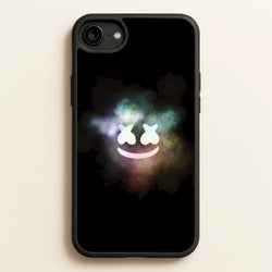 Black White Helmet DJ Smoke  - Marshmello Phone Case for iPhone 6 / 7 / 8 / SE