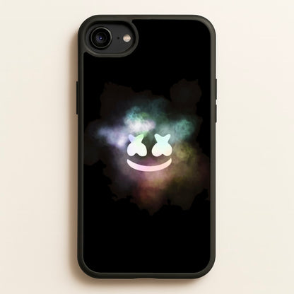 Black White Helmet DJ Smoke  - Marshmello Phone Case for iPhone 6 / 7 / 8 / SE