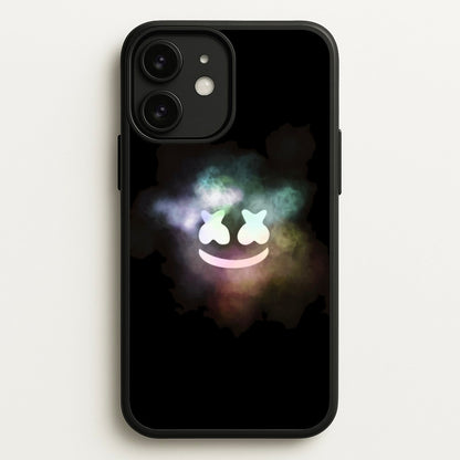 Black White Helmet DJ Smoke  - Marshmello Phone Case for iPhone 11