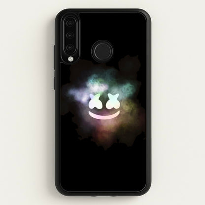 Black White Helmet DJ Smoke  - Marshmello Phone Case for Huawei P30 Lite