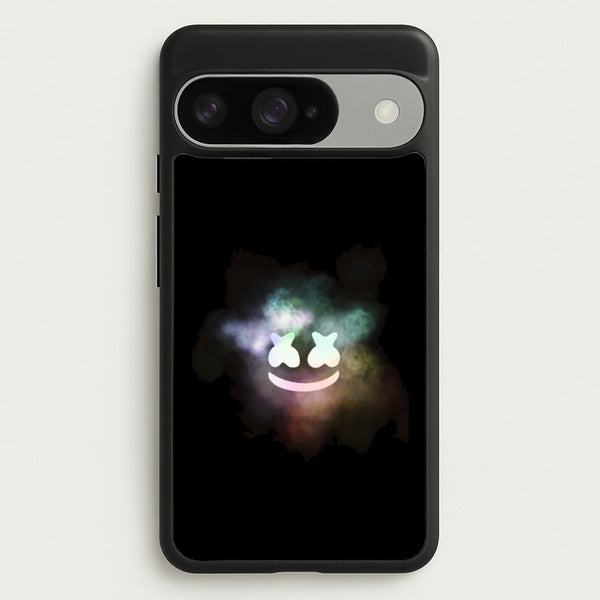 Black White Helmet DJ Smoke Phone Case for Google Pixel 10 / 10 Pro