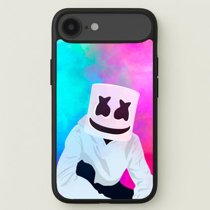 Rainbow White Helmet DJ Phone Case for iPhone 17 Air