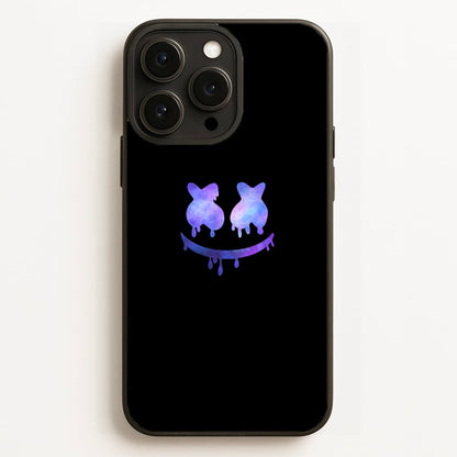 Dripping Features - White Helmet DJ  - Marshmello Phone Case for iPhone 16 Pro Max