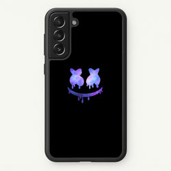 Dripping Features - White Helmet DJ  - Marshmello Phone Case for Galaxy S21