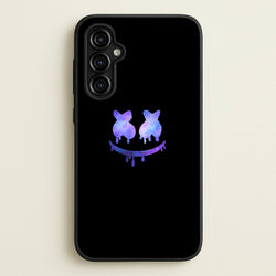 Dripping Features - White Helmet DJ  - Marshmello Phone Case for Galaxy A54
