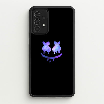 Dripping Features - White Helmet DJ  - Marshmello Phone Case for Galaxy A52 / A52s