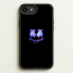 Dripping Features - White Helmet DJ  - Marshmello Phone Case for iPhone 6 Plus / 7 Plus / 8 Plus